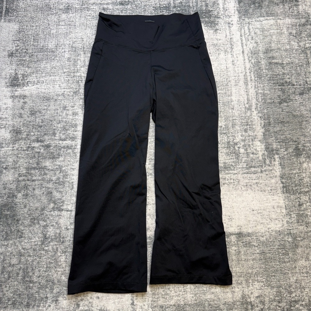 Patagonia Pants Women Medium Morning Glory Capris Wide Leg Crop Leggings Stretch
